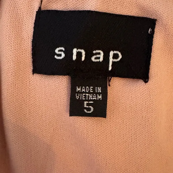 Strapless Pleated‎ Cocktail Dress Pink/Peach Rose Gold Mini - Image 10