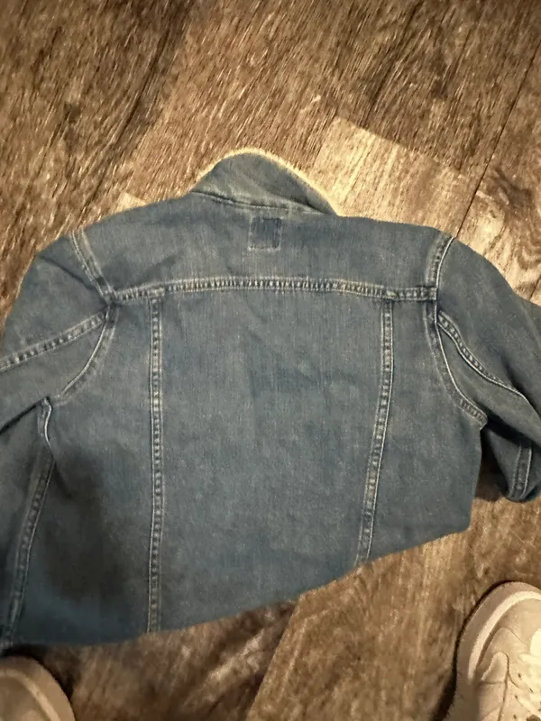 Denim Sherpa Jacket - Image 3