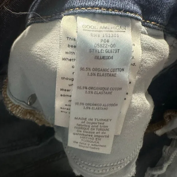 Good American distressed stretchy 12/31 good legs jeans - Image 3