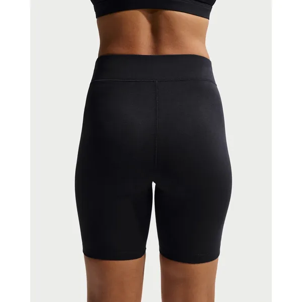 Nike Sportswear Essential Women Black High Rise Bike Shorts DV7797-010 Size M - Image 2