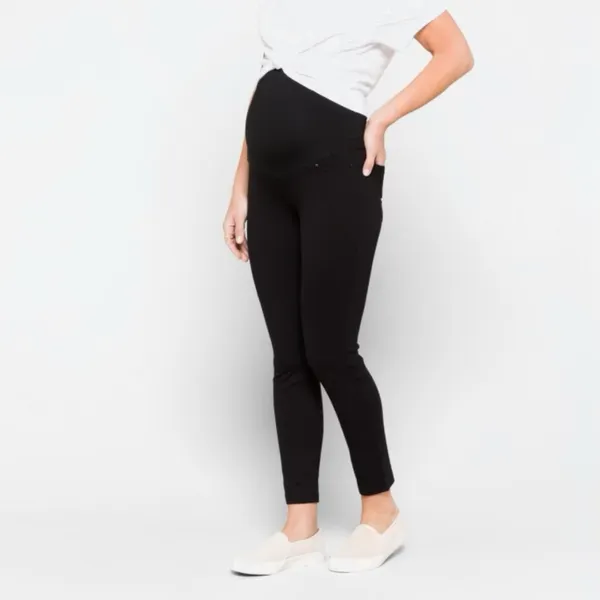 Liverpool 10 Reagan Black Maternity‎ Skinny Pant - Image 11