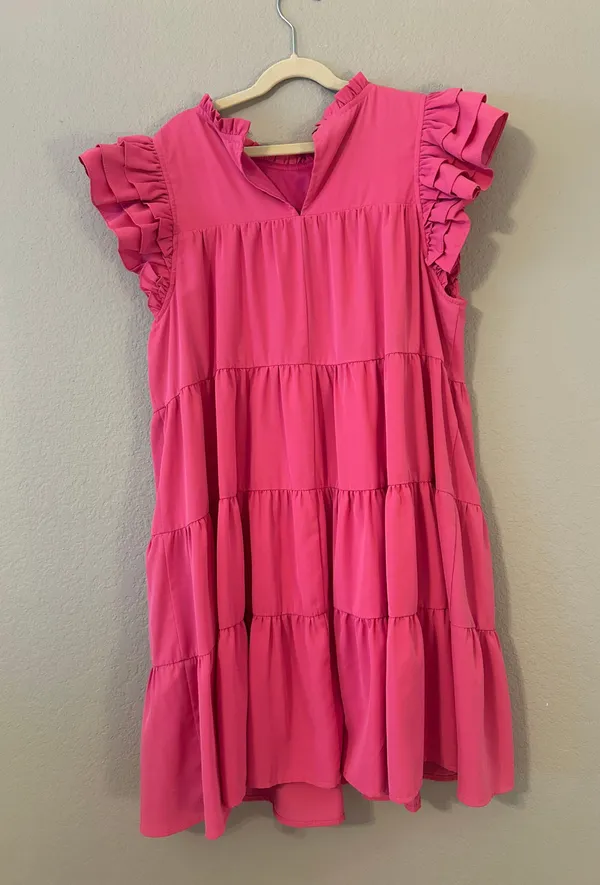 Entro Pink Dress - Image 2