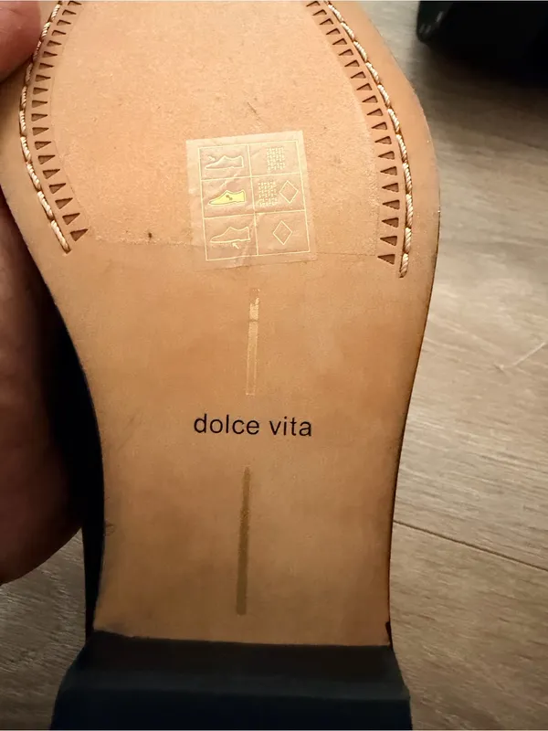 Dolce Vita Navy Suede Chelsea Ankle Boots - Image 2