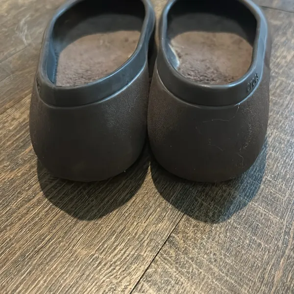 Crocs - Brown Mammoth Ballet Flat Fleece Lined Women’s Size 4‎ Slip-On Shoes - Image 4