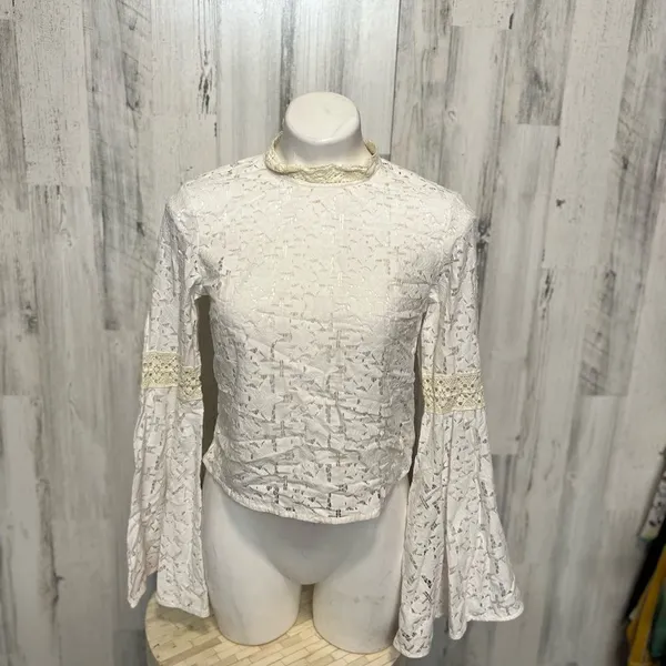 Laced white dress White Size M - Image 4