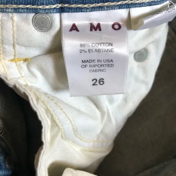 AMO Blue Jeans Size 26 - Image 7
