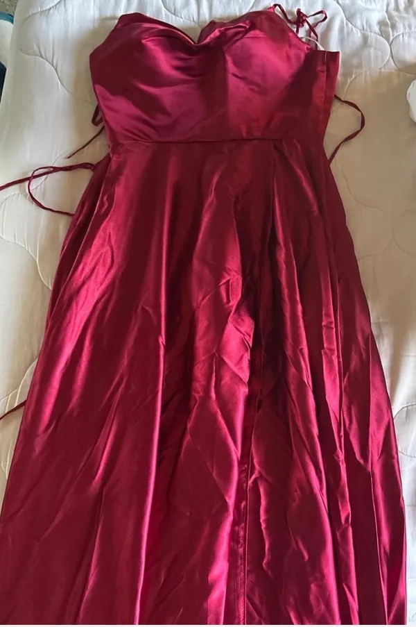 Red maxi dress Size 2 - Image 2