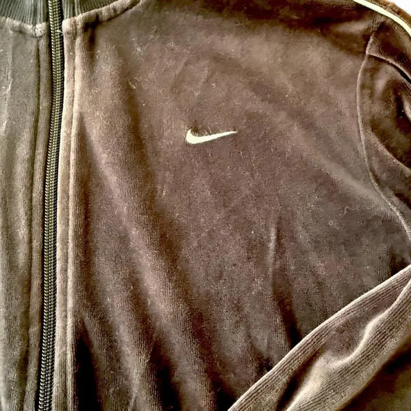 Nike Velvet Vintage zip up jacket Large - Image 2