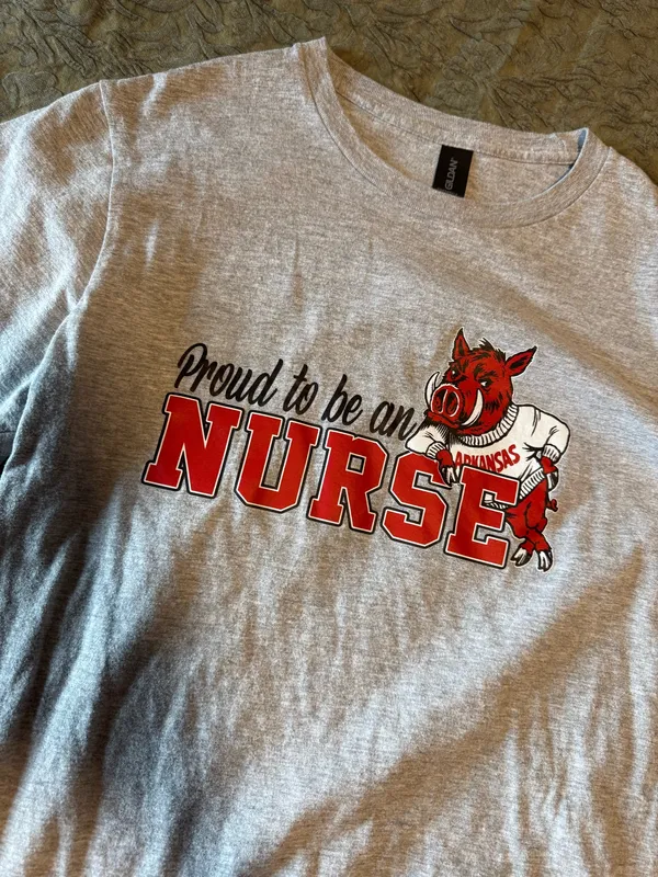 Nurse shirt Gray - Image 2