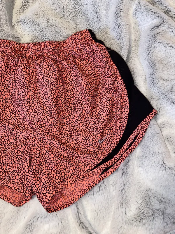 Coral Leopard Shorts - Image 2