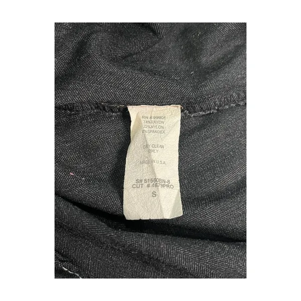 Vintage Charlotte Russe Mini Skirt Womens Small Blue Denim Y2K Stretch Sexy USA - Image 6