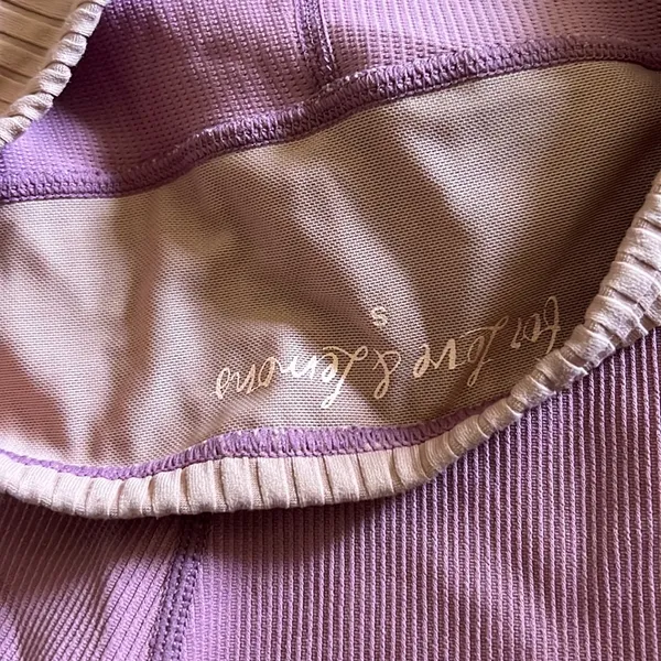 For Love & Lemons Purple Biker Shorts - Image 6