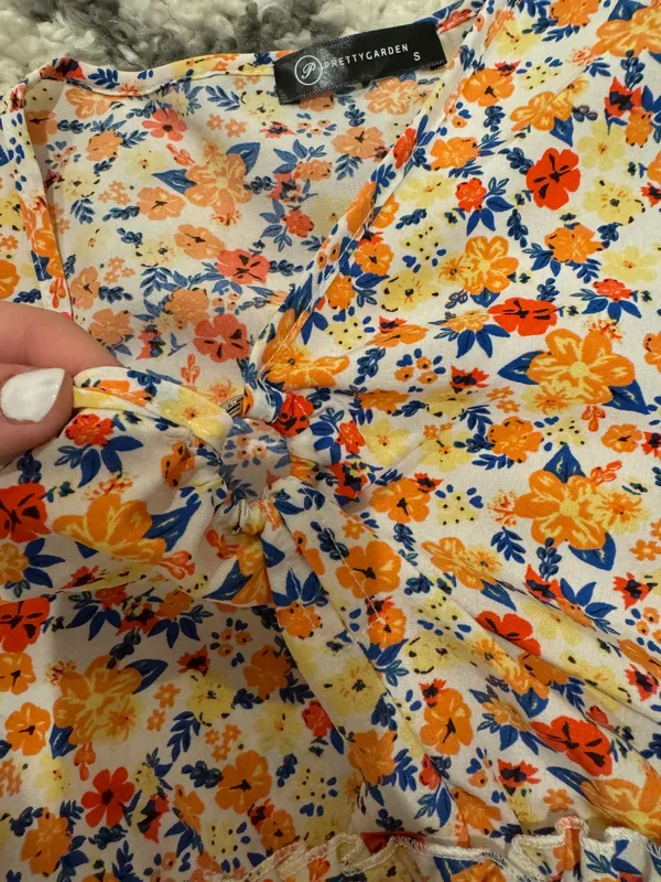 Floral Print Dress Multi - Image 2