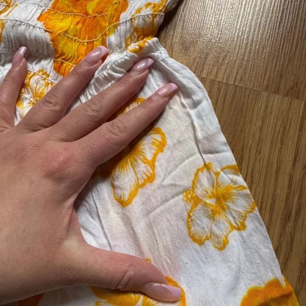 Orange Hawaiian Skirt - Image 7