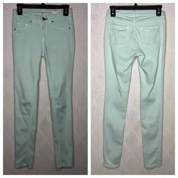 Rag & Bone Intermix‎ Ice Mint Jeans - Image 2