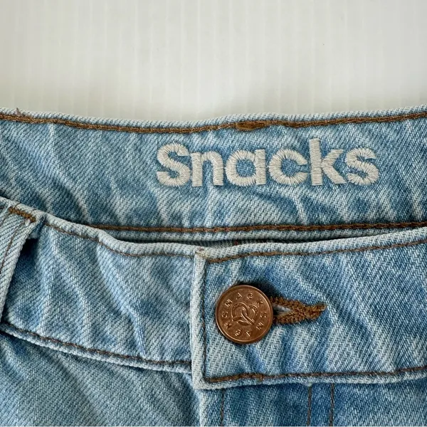 MOTHER Snacks High Waisted Twizzy Skimp Jeans Just a Nibble, 28 - Image 8