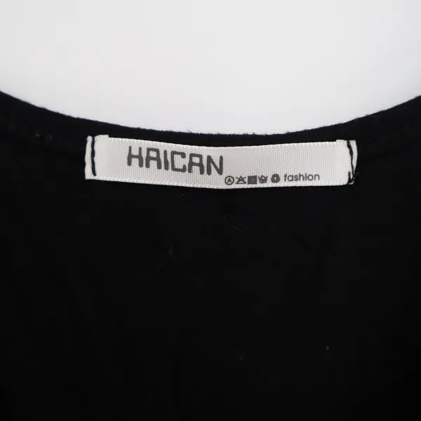 Haican Womens Black Spaghetti Strap Camisole Tank Top Scoop Neck Casual Basic - Image 2