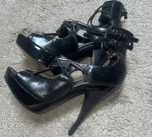 Baby Phat Y2k vintage platform heels with Smooth Finish size 9 - Image 6