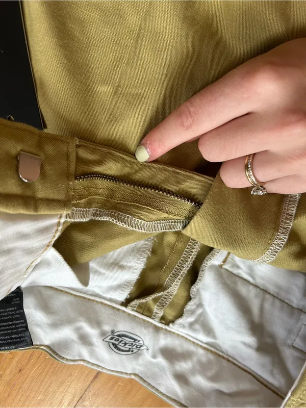 NWT Dickies Wide Leg Cropped Cargo Pants 0 - Image 8