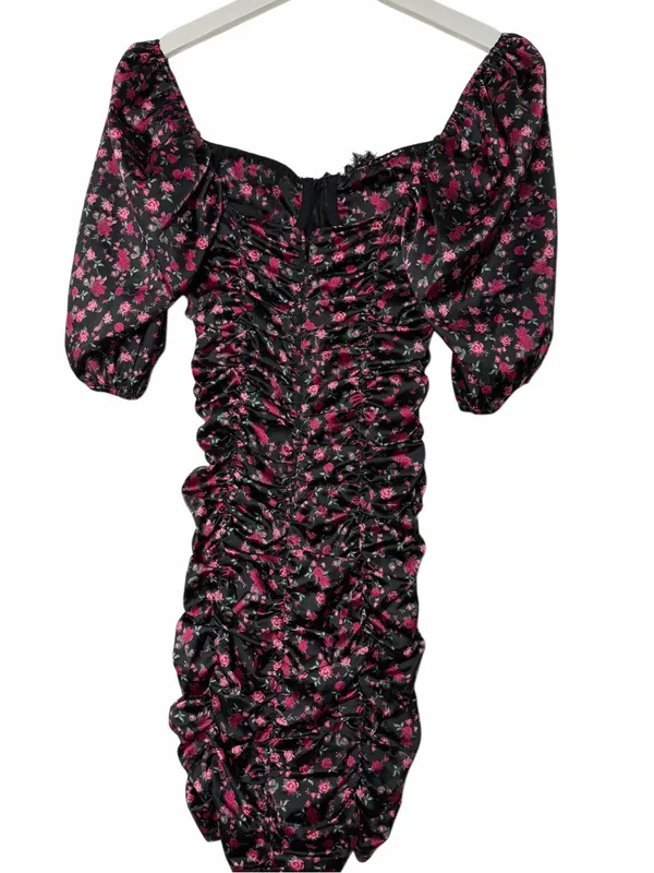 For Love Of Lemons Melrose Floral Mini Dress - Image 5