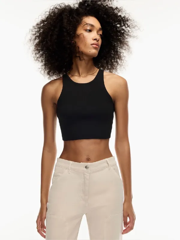 Aritzia Wilfred Clutch Ribbed Sweater Top - Image 3