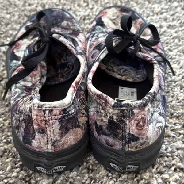 Vans Multicolor Floral Print Sneakers - Image 6