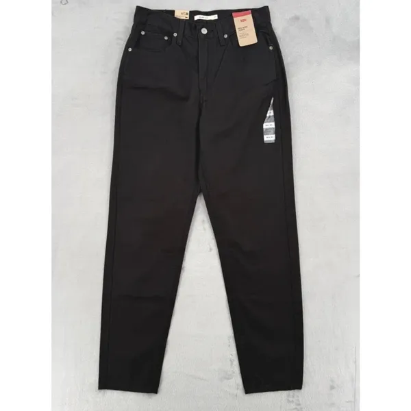 Levi's Black 80s Mom Jeans High Rise NWT Sz 27 x 30 - Image 3