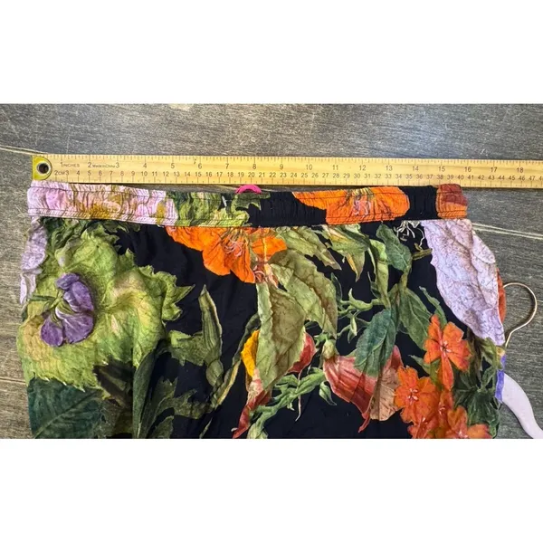 Powder "Midnight Posy" pajamas Floral Size Large Long Sleeves Pants - Image 9
