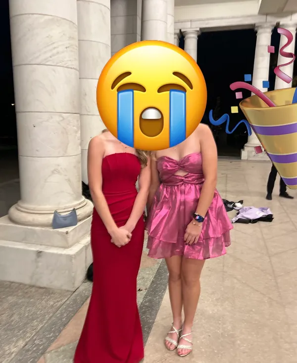 Hello Molly Pink Hoco Dress - Image 3