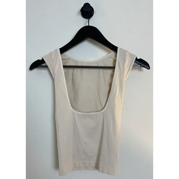 FREE PEOPLE Low Back T-Shirt in Pink Tint Size X-Small/Small - Image 5