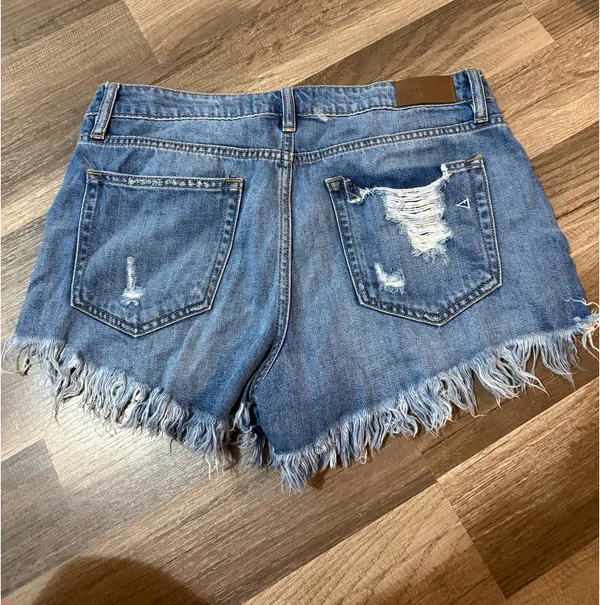 Hidden Jeans Shorts Distressed Denim - Image 2
