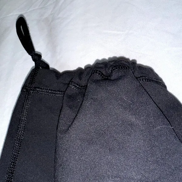 Lululemon Athletica Womens Size 6 Black Drawstring Cinchable Ankle Jogger Pants - Image 2