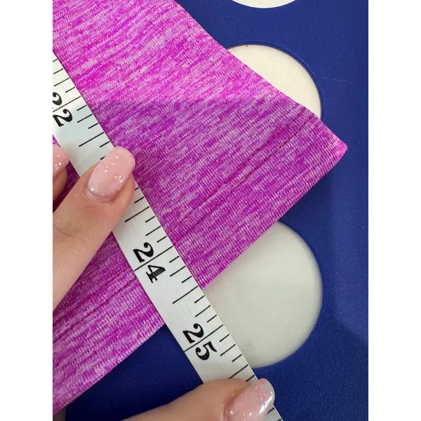 New‎ Balance Tank Top Women Small Purple Space Dye Racerback Athletic Minimalist - Image 8