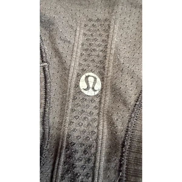 Lululemon Swiftly Tech Racerback Tank Top Black Size 6 Activewear 4368 - Image 4