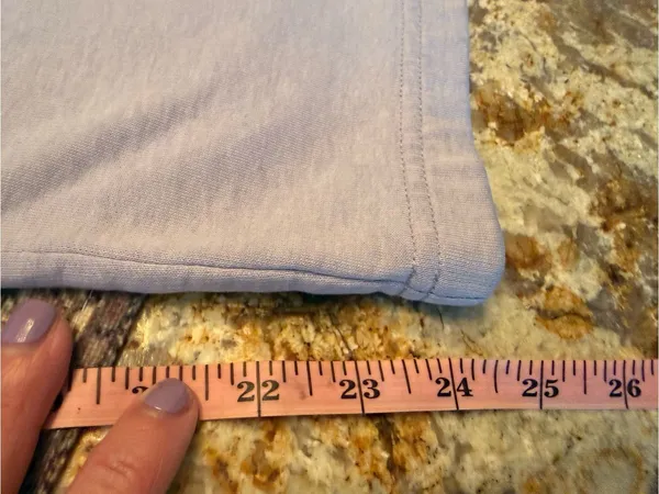 Vintage Anthony Richards Lavender SweatSuit Pants Top Size LP L Large Petite - Image 8