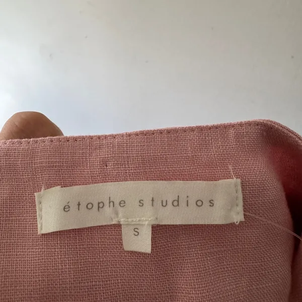 NEW!!‎ Etophe Studios Pink Tie Front Shorts - Image 5
