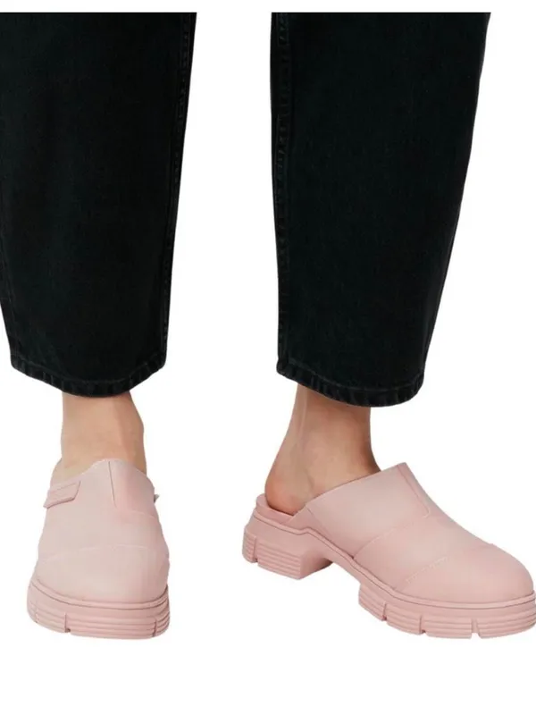 GANNI Mules in Pink Nectar Size 40 9.5 full set - Image 3