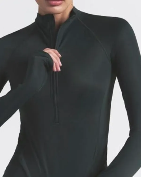 SKIMS NikeSkims shine long sleeve ½ zip  - Image 2