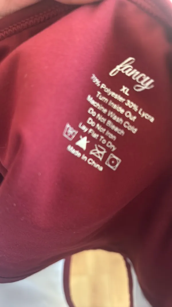 Fancy burgundy set size xl - Image 3