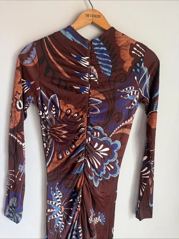 NWT FARM Rio Delicate Garden Long Sleeve Maxi Dress XS - Image 11