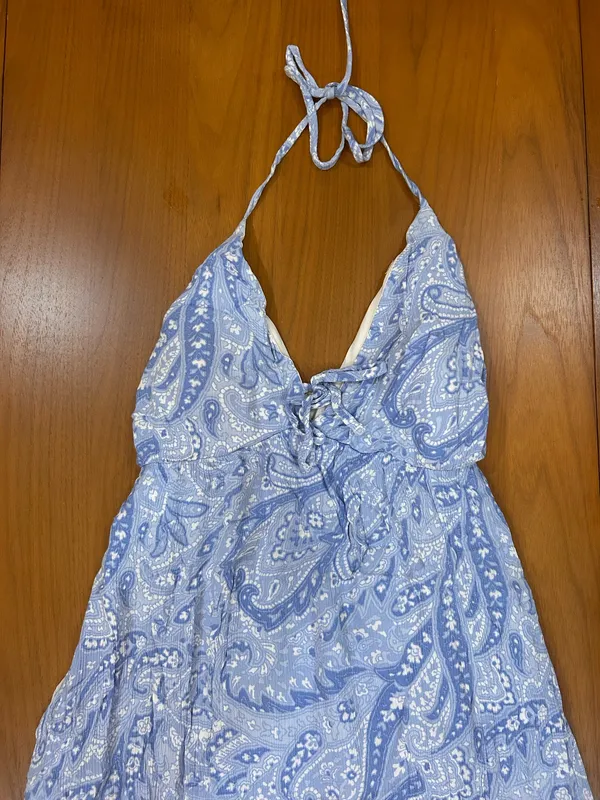 Blue Hollister Dress Floral - Image 6