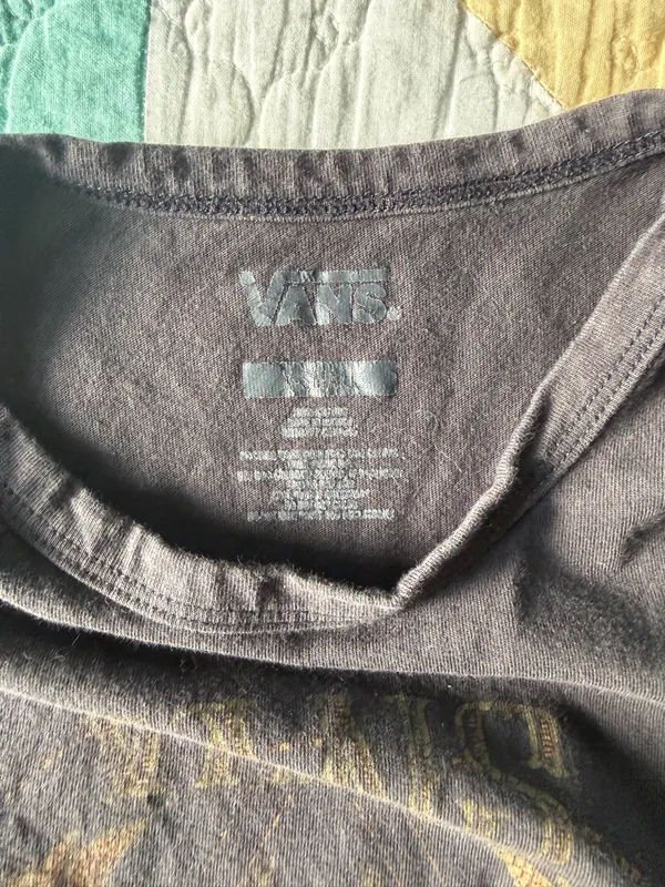 Vans Cropped Tank with Scarab Beetle XS - Image 3