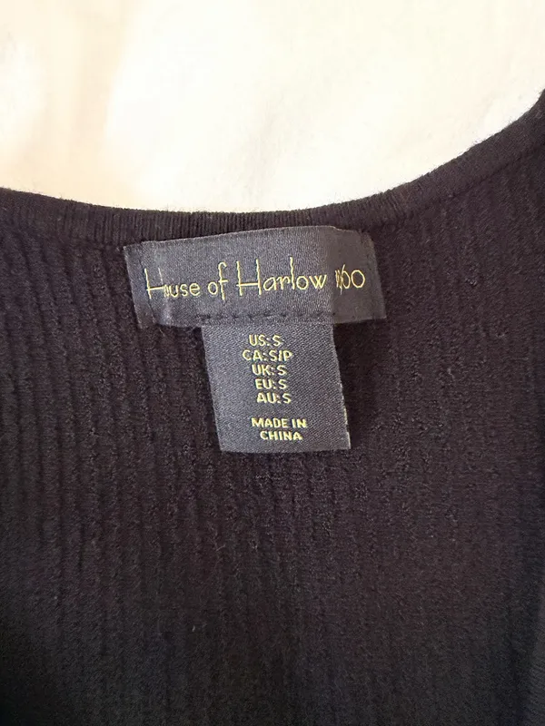 House of Harlow 1960 plunge top - Image 3