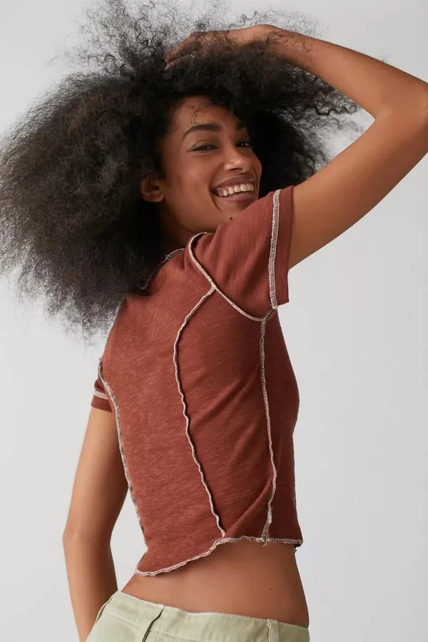 Urban Outfitters BDG Katie Brown Baby Tee - Image 3