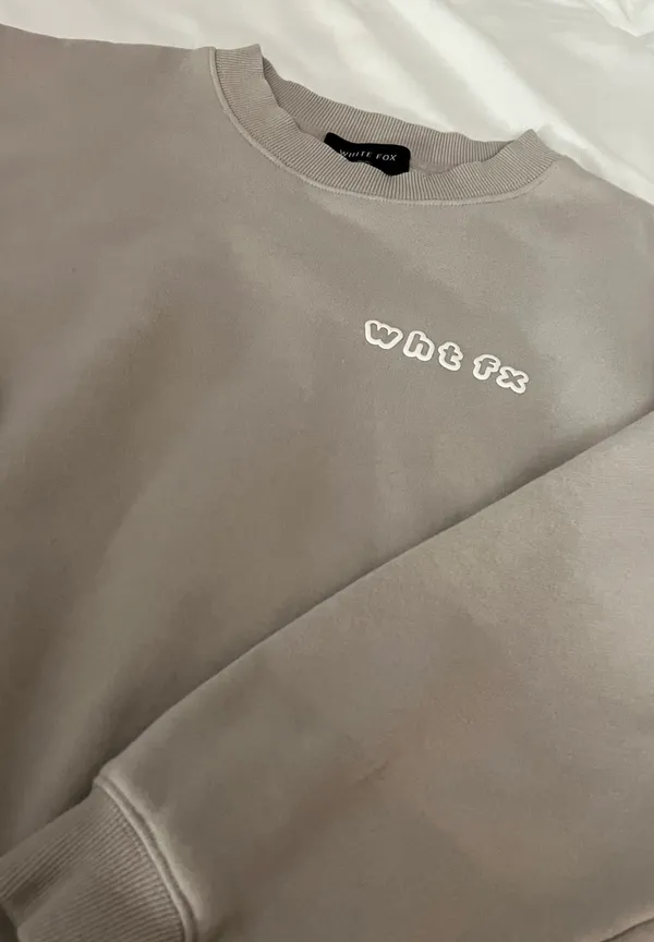 White Fox Sweatshirt - Image 3