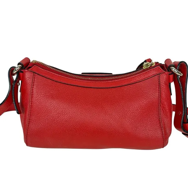 KATE SPADE Berkshire Road Gabriella Leather Crossbody/ Shoulder Bag Red - $298. - Image 4