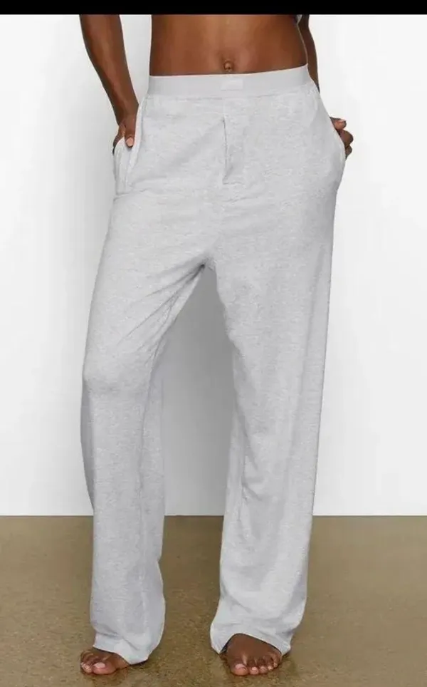 SKIMS Loose pants XXS light Heather gray XXS - Image 2