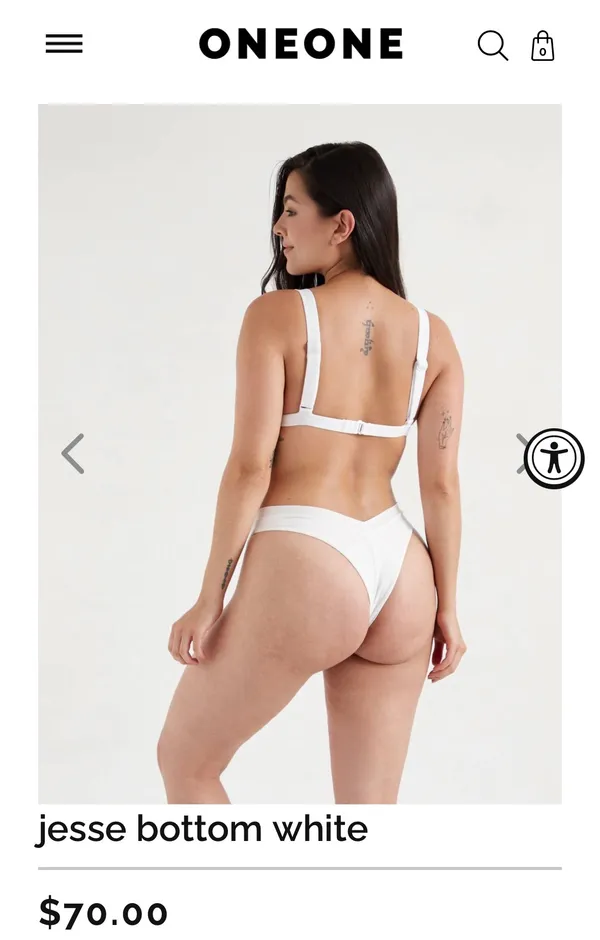 Oneone Bikini - White - Image 13