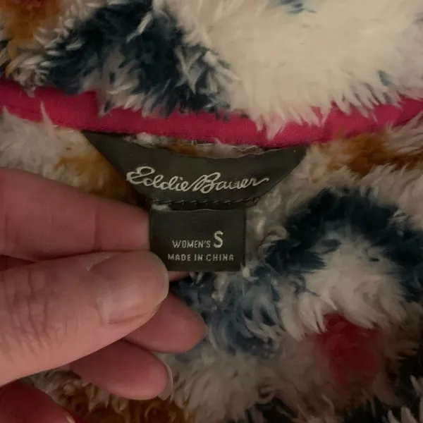 Eddie Bauer fleece pullover size small - Image 3