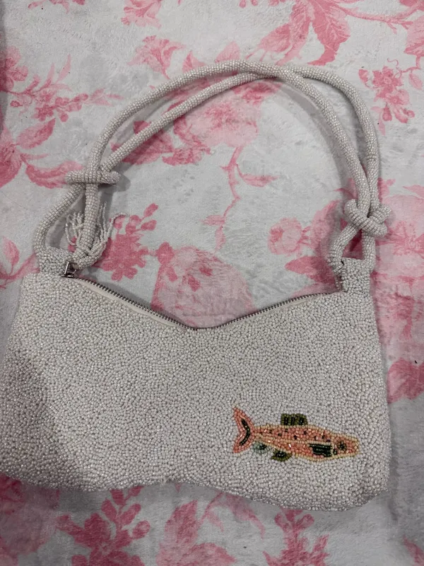 Multicolor Fish Beaded Bag Multiple - Image 2
